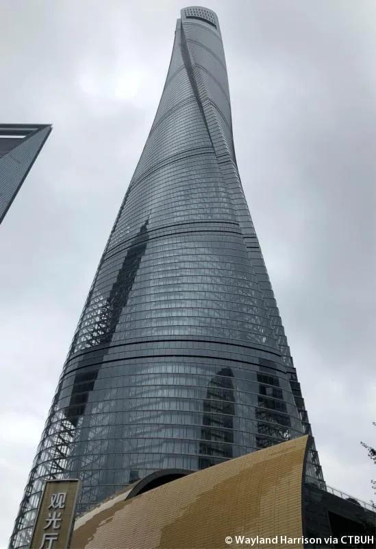 上海中心大厦造型图片
