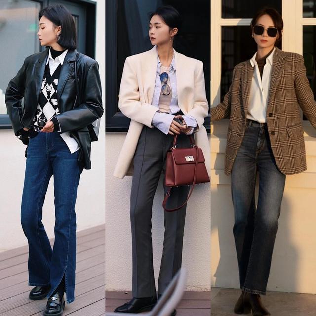 牛仔裤搭配什么样的上衣，牛仔裤搭配什么样的上衣冬天男（但要选对了上衣、配色才更时髦洋气）