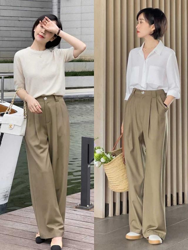 正确搭配阔腿裤的方法，阔腿裤可以怎么搭配（今年流行的“阔腿裤”长什么样）