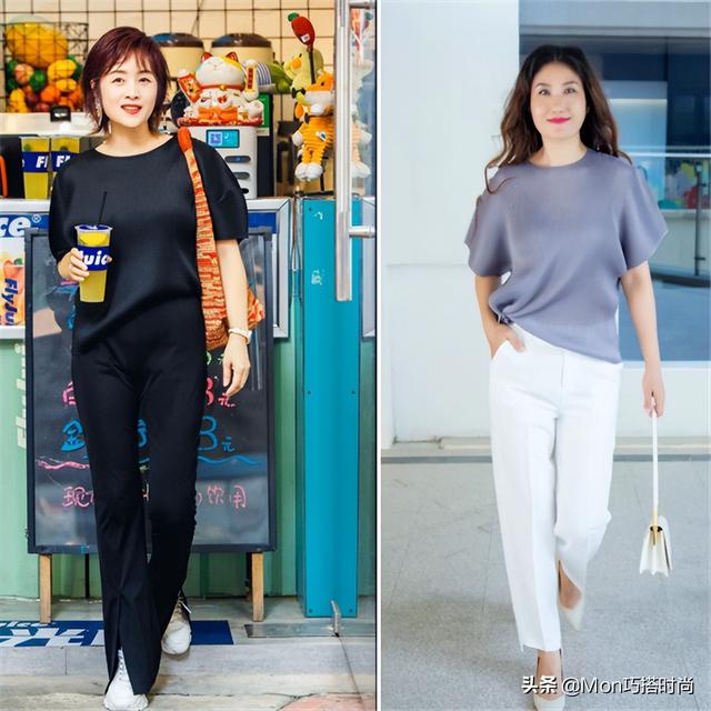 微胖成熟的女人穿衣搭配技巧，微胖成熟的女人穿衣搭配技巧图片（微胖、有肚子中年女人尽量不要“塞衣角”）