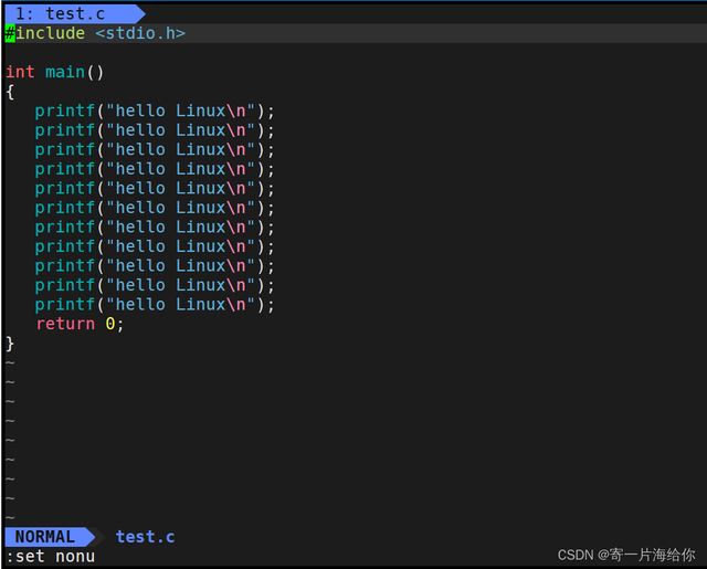vim行号显示，vim显示行号（Linux下vim各模式的操作你了解吗）