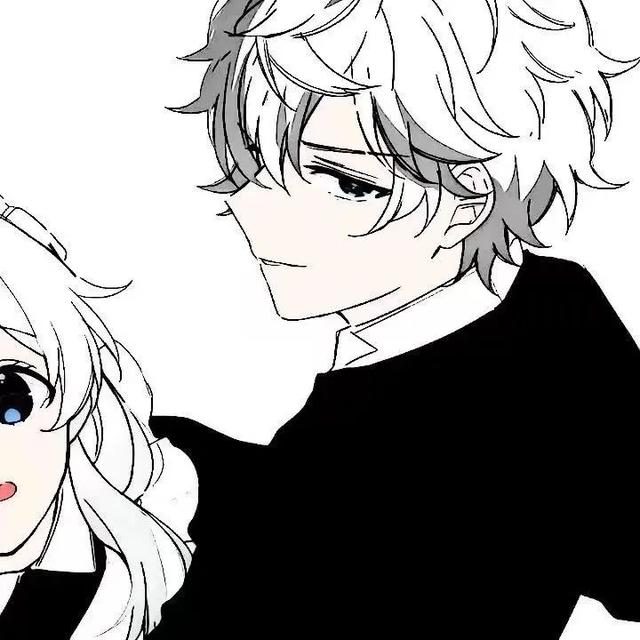 超好看动漫情头，微信头像，超好看动漫情头（封神的黑白动漫情头）