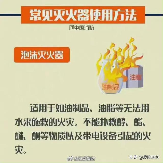 灭火器如何使用，手提式干粉灭火器如何使用（常见灭火器的使用方法）