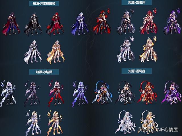 dnf揭开神秘面纱，dnf第2期稀有装扮套装苍蓝系列（DNF：23年新春三觉时装）