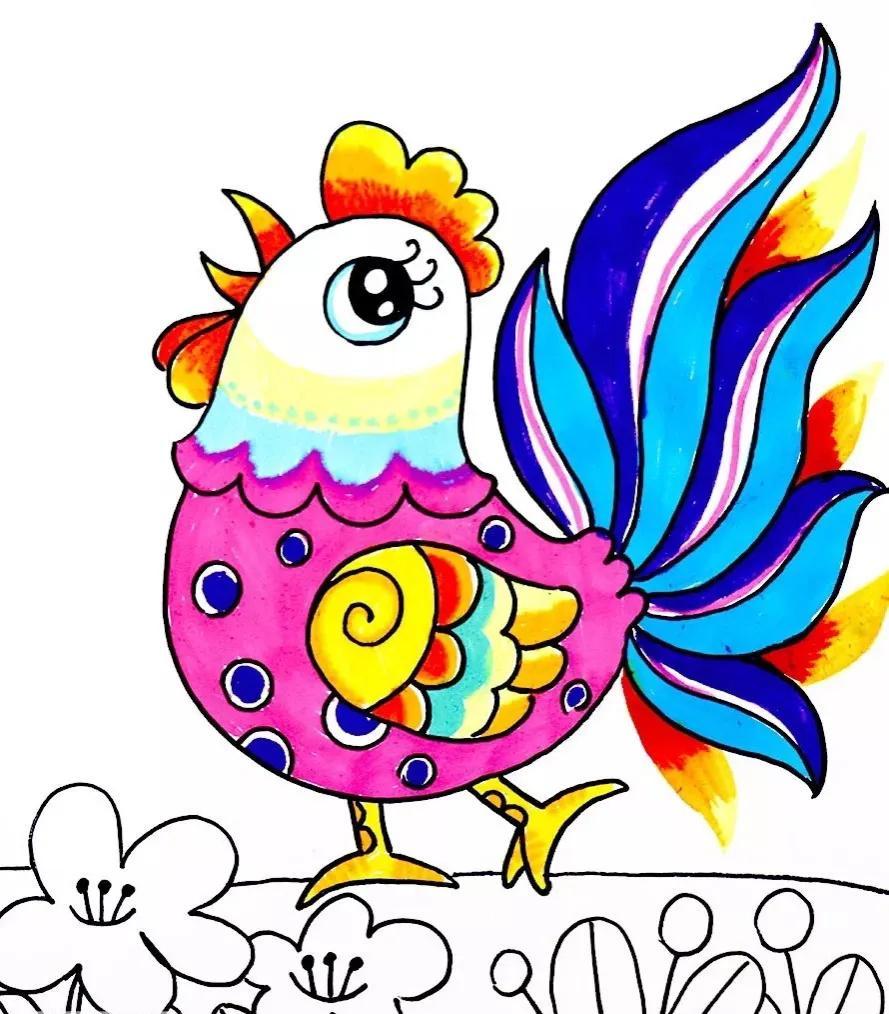 大公鸡全身的羽毛是什么的,它的冠子是什么的(公鸡的冠子图片)-益写作