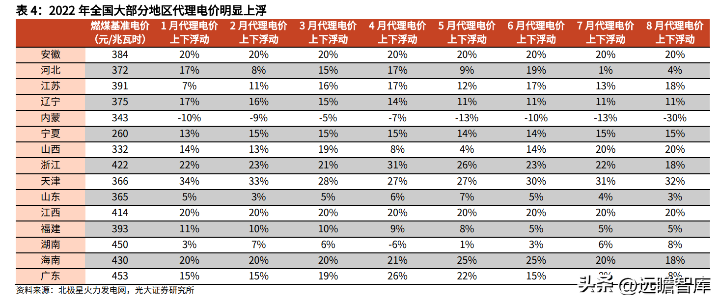 华能电力（背靠华能集团）