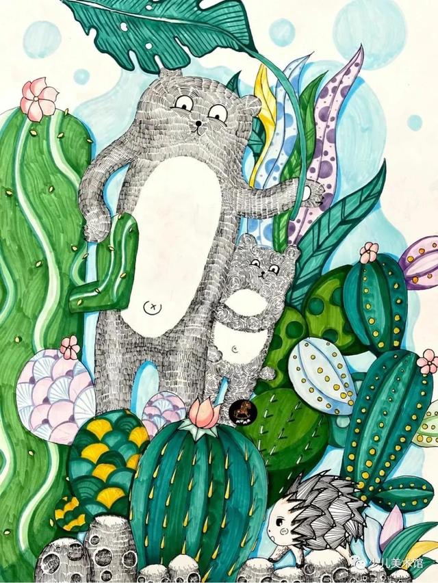 好看图.，好看图片头像女生（创作必备素材——61张主题儿童画）