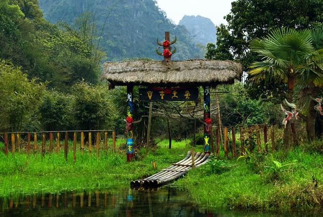阳朔世外桃源景区，广西旅游-阳朔3世外桃源景区