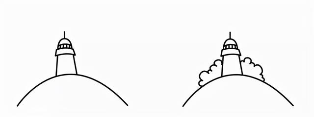 一步一步画白云，白云怎么画（60款唯美的风景简笔画教程）