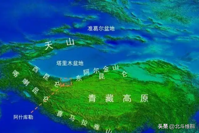 塔里木河发源地,塔里木河的源头(传说西王母住在昆仑山下) 塔里木河发源地,塔里木河的源头(传说西王母住在昆仑山下)