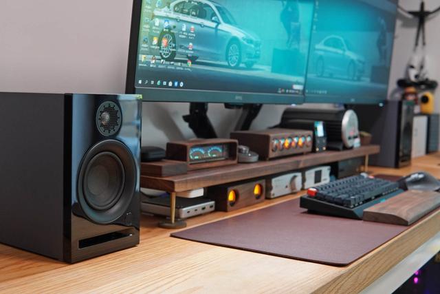 艾特铭客音响系列介绍，小桌面也能搭配的HiFi级有源音箱