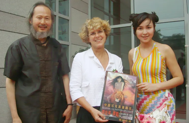 李壮平：拿女儿当人体模特，创作6年一鸣惊人，有人出价1亿也不卖