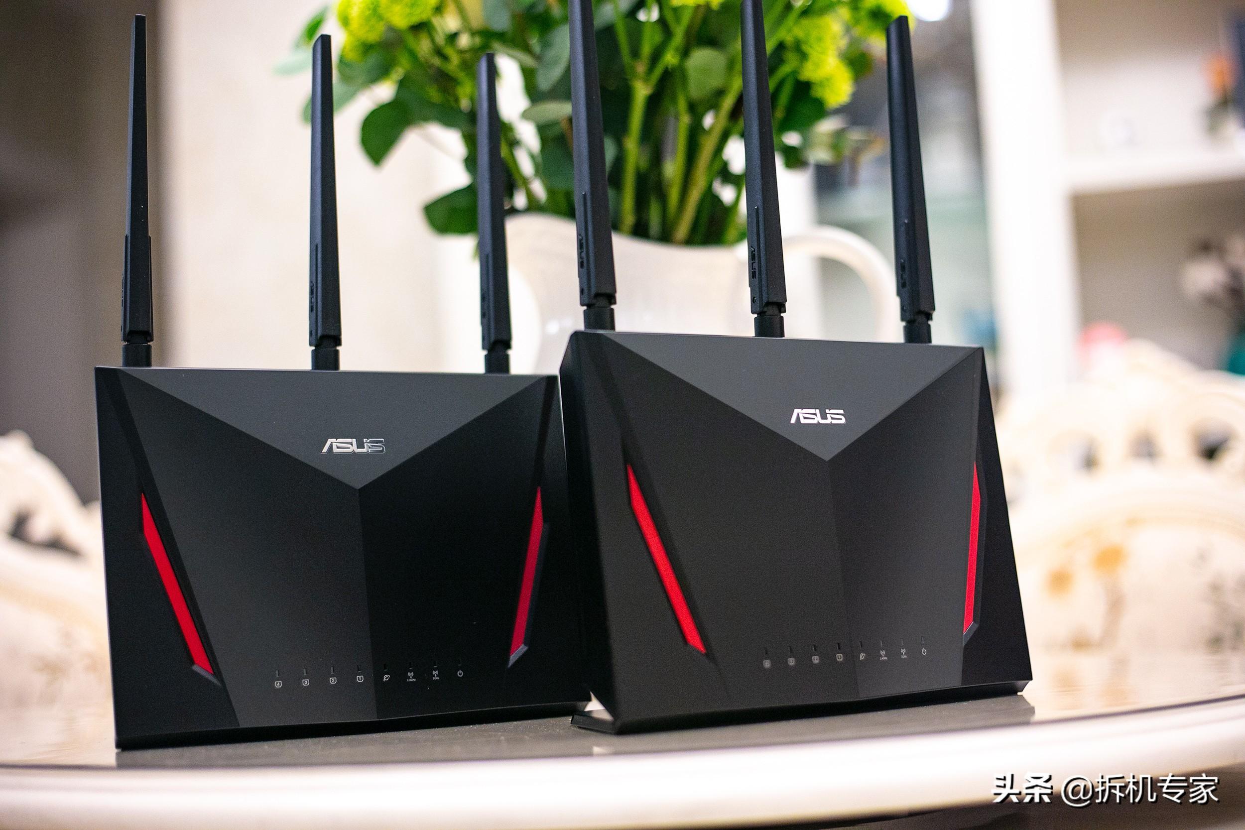 华硕ac86u mesh组网配置教程，5G全屋覆盖+无缝漫游—AC86U