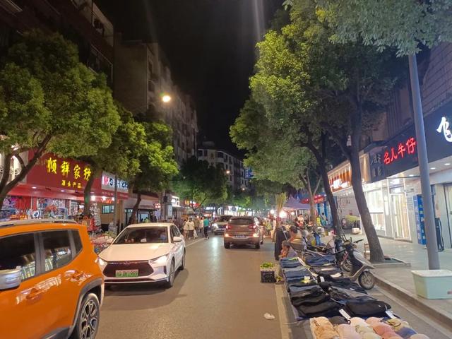 金华江北夜市图片