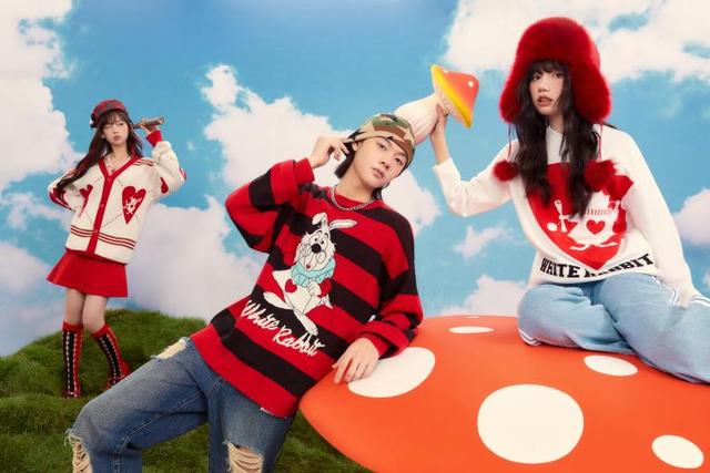 爱丽丝梦游仙境白兔先生特点，美邦服饰旗下metersbonwe