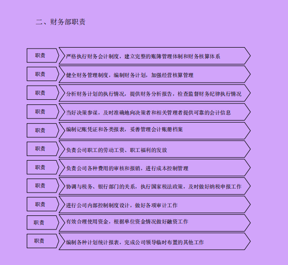 财务总监工作内容（年薪50万的财务总监熬了7天编制的财务管理制度附带流程图）