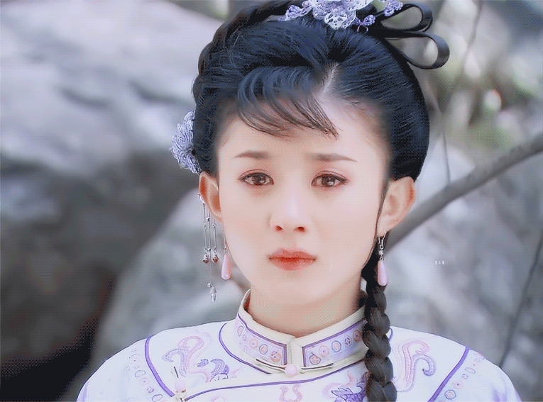 赵丽颖饰演的晴格格,真是人间小天使