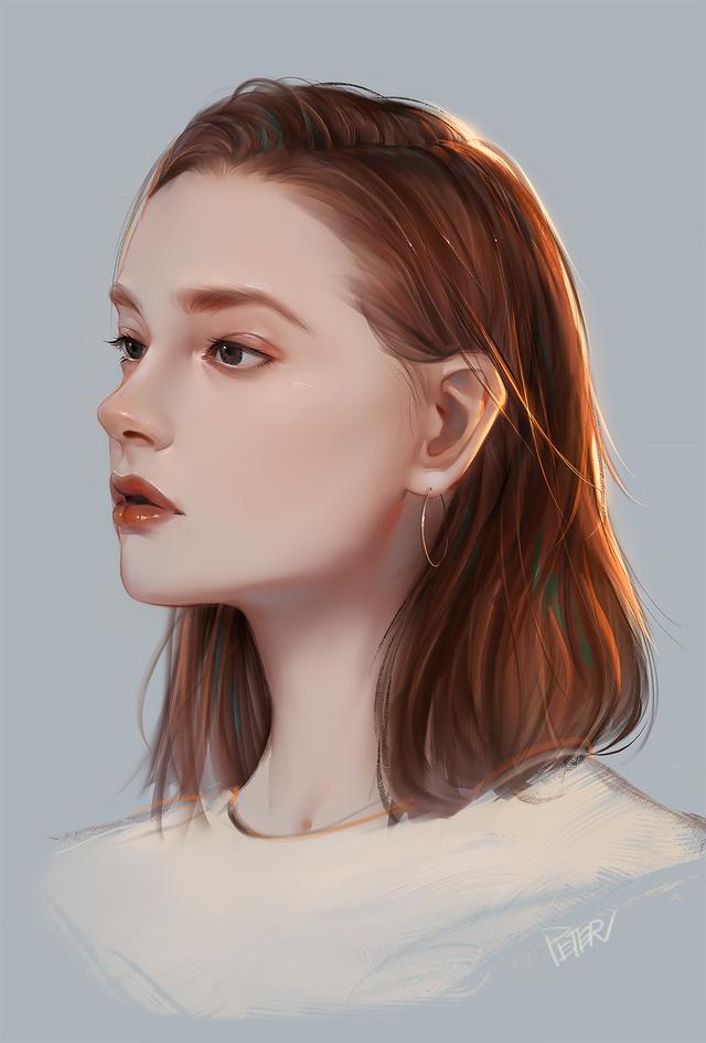 简约高级感头像，简约高清高级感系列微信（凸显简约高级感的手绘头像）