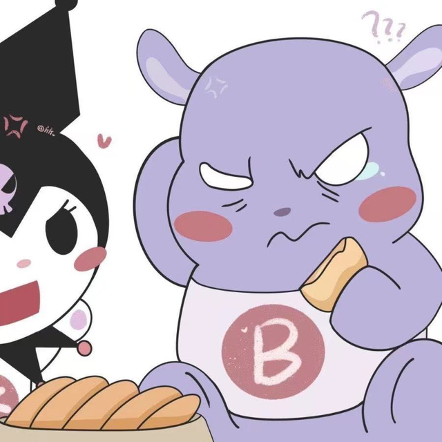 库洛米情侣头像，库洛米情头微信（库洛米巴库：三丽鸥情头）