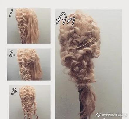 凌乱日系发型扎发，日系编发，姑娘们学起来