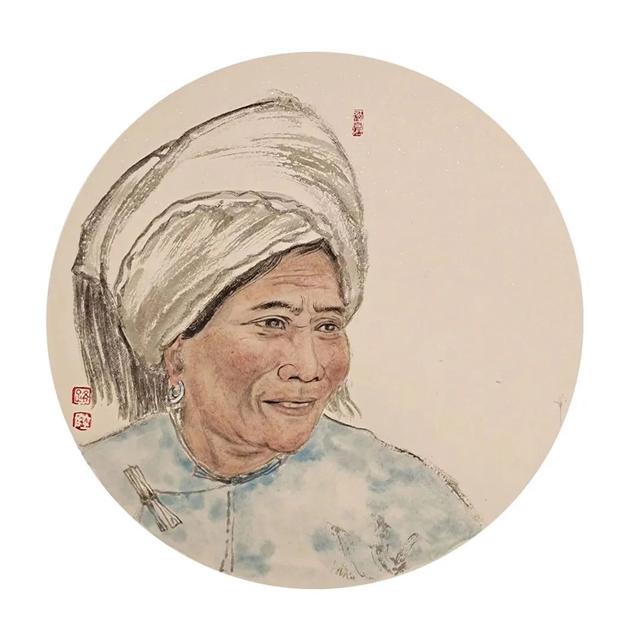 姓陆的名人,姓陆的名人女孩取名(实力派青年画家——路陆的水墨人物88