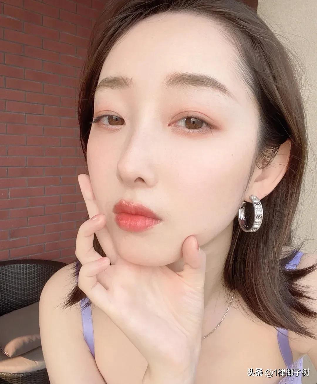 蒋梦婕一个白到发光的女明星,皮肤太好了感觉充满了氧气水分