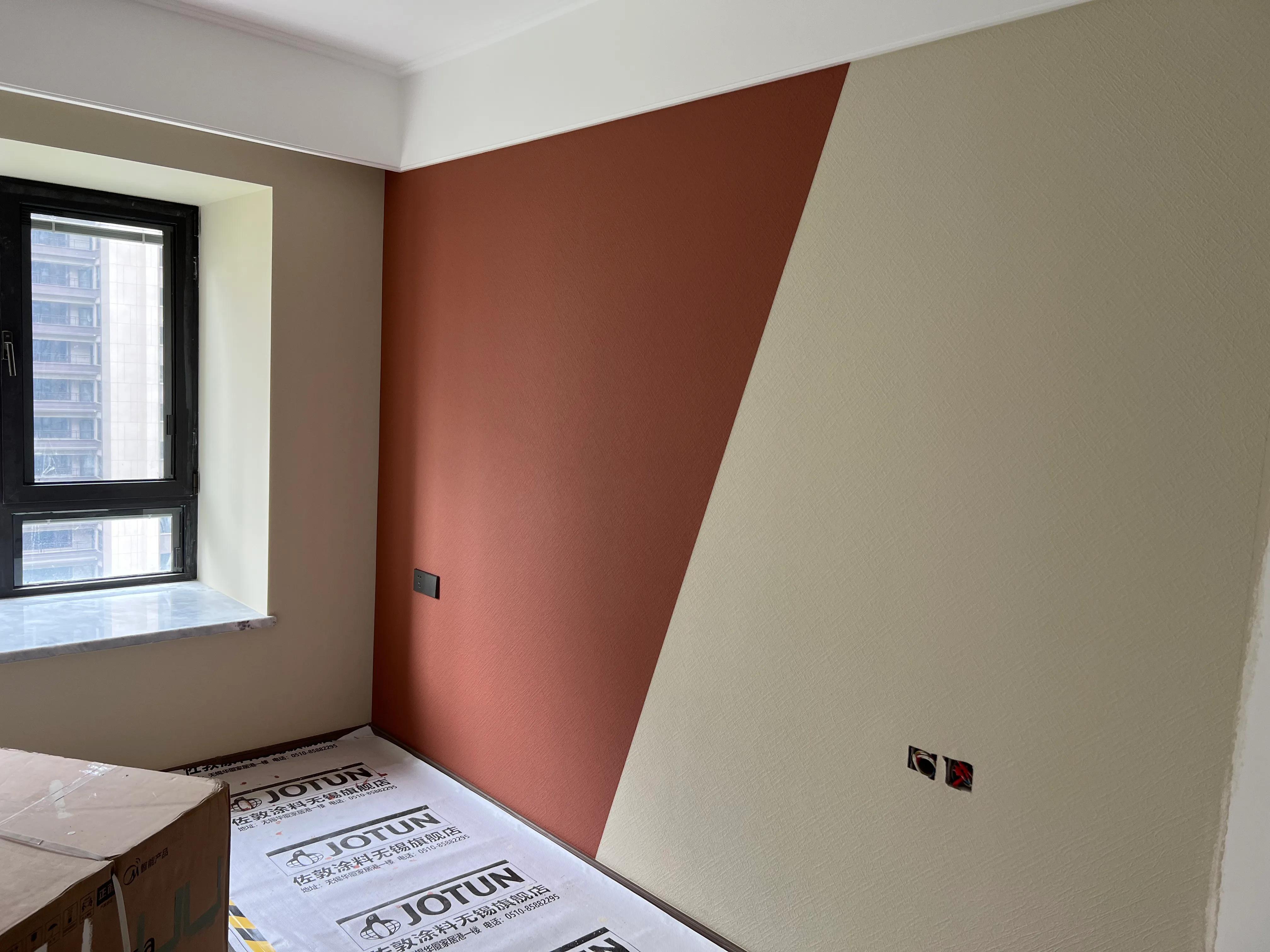 电视墙背景墙做什么颜色好看，电视墙背景墙用什么颜色好（墙面乳胶漆如何配色#电视背景#床背景）