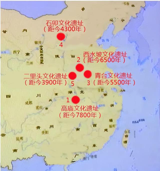 五个史前时期文化遗址，可以划分我们史前历史的时代
