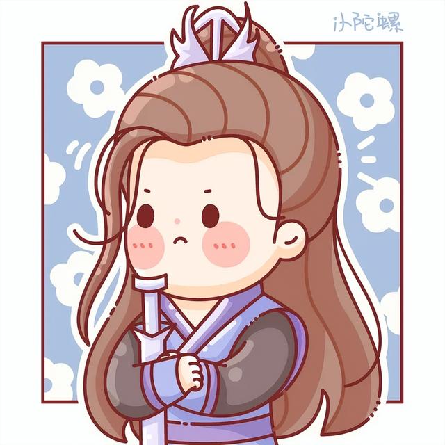 陈情令表情包系列，微信头像，陈情令表情包系列（魔道祖师 陈情令q版头像）