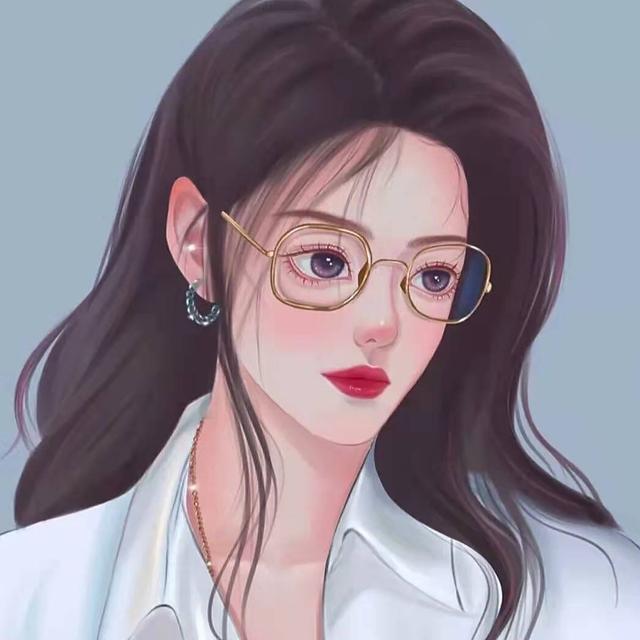 眼镜女生头像微信，眼镜女生头像（每个人都很特别）