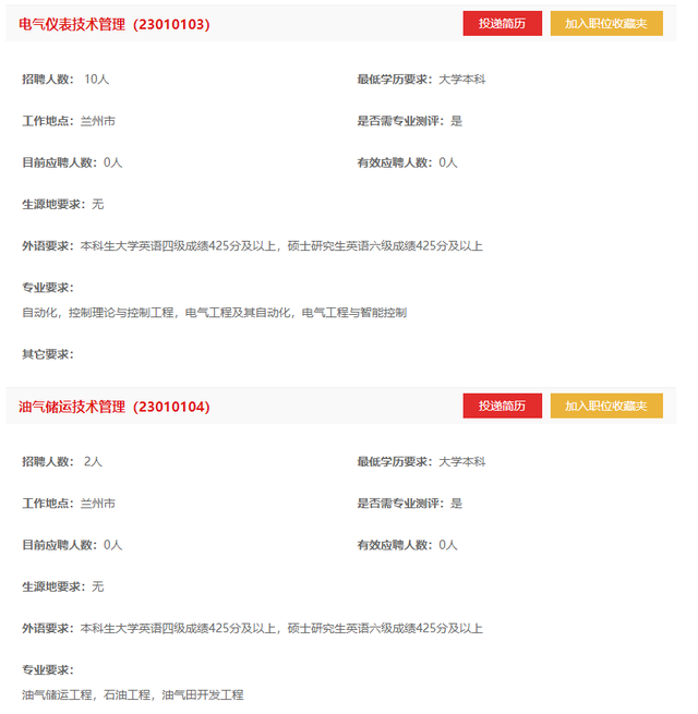 大庆油田招工，大庆油田招工信息最新招聘（2023年中国石油甘肃公司公开招聘270余名工作人员公告）