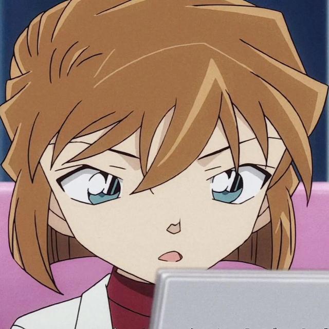 名侦探柯南里面的小哀头像，100张灰原哀头像合集