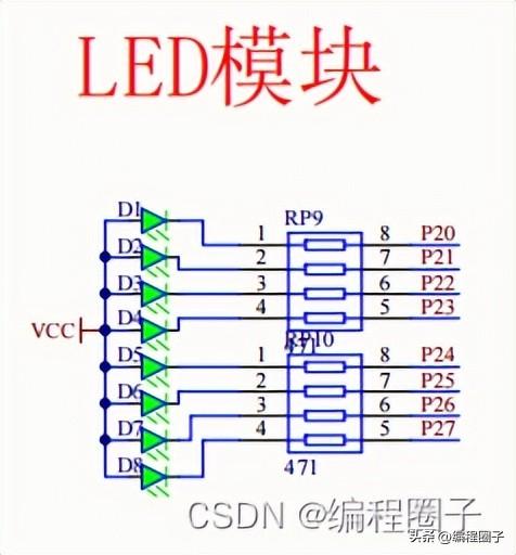 单片机八个灯依次亮的编程，单片机八个流水灯左右依次点亮（流水灯实现及蜂鸣器控制）