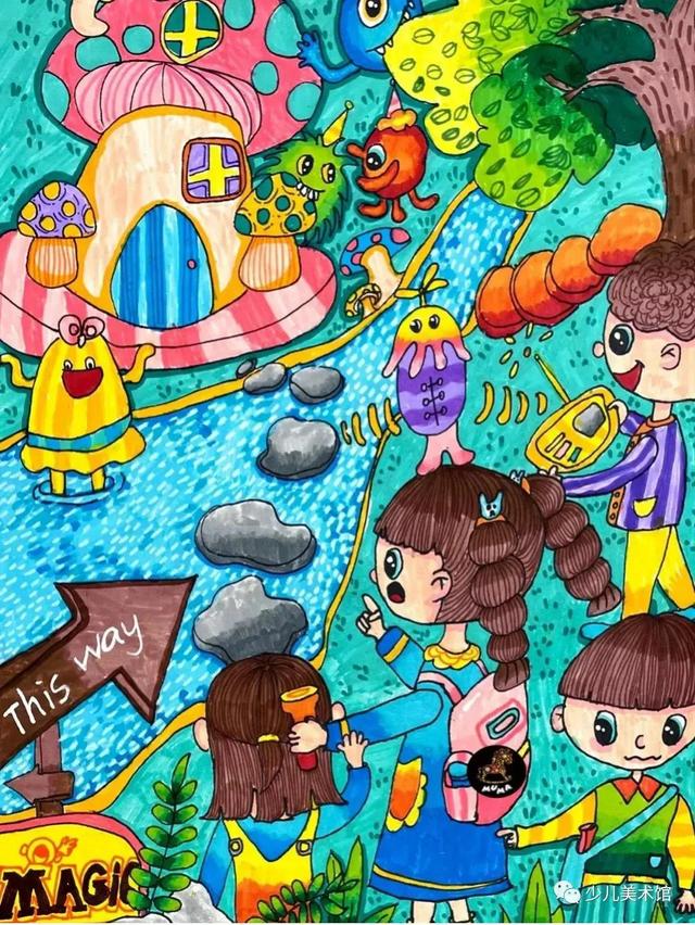 好看图.，好看图片头像女生（创作必备素材——61张主题儿童画）