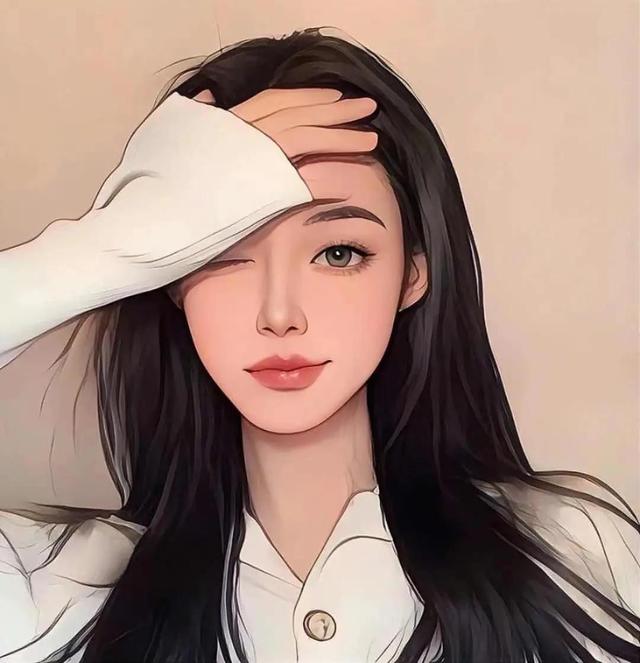 女孩漫画图片高冷步骤，女孩漫画图片 高冷（#高冷漫画头像）