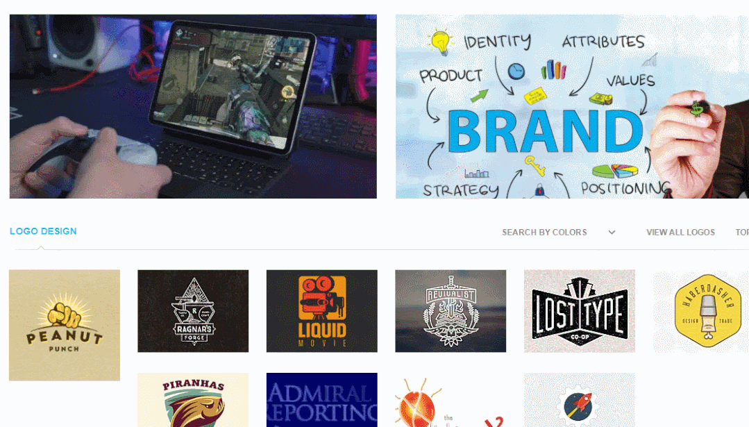 10个最简单的logo设计，看看这几个logo设计资源库