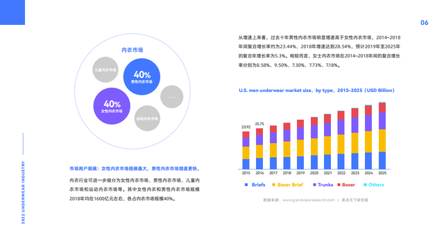 2022全球内衣行业市场洞察与品牌解析报告