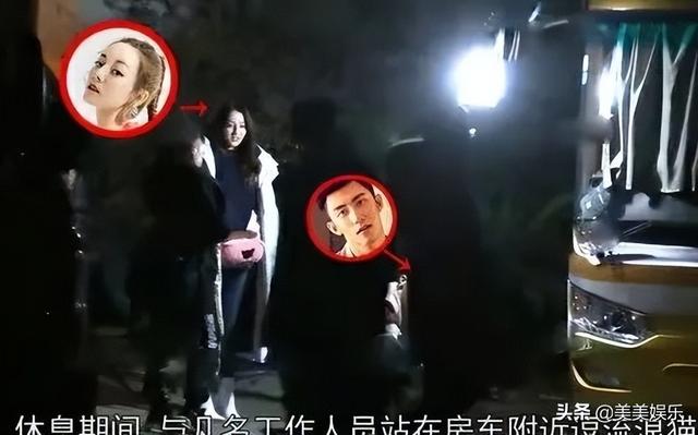 网曝黄景瑜探班热巴，两家大粉辟谣！两人绯闻传了两年多……