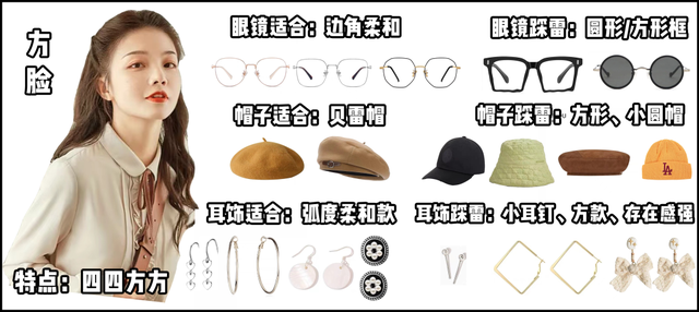 圆脸适合什么眼镜，圆脸适合什么眼镜框女（不同脸型适合什么样的配饰）