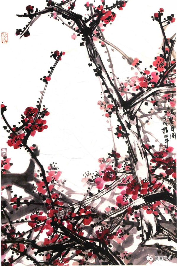 梅花怎么画简单又好看，梅花简笔画怎么画（图文教程——梅花基本画法）