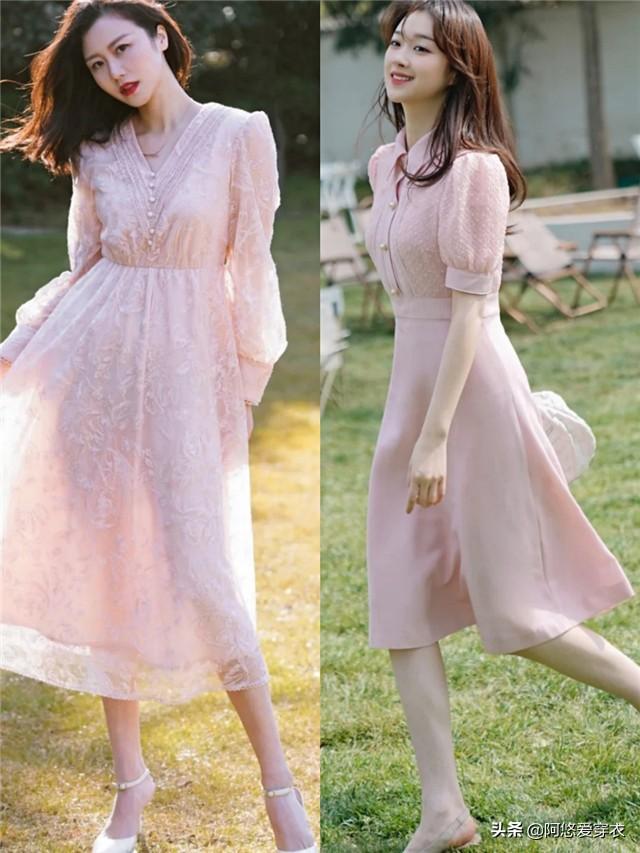 腿粗怎么穿裙子，腿粗的人穿什么裙子（这才是夏天裙子打开的正确方式）