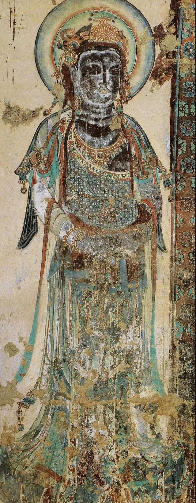 敦煌壁画图片大全，敦煌飞天壁画高清图（敦煌壁画对于中国画坛的影响）