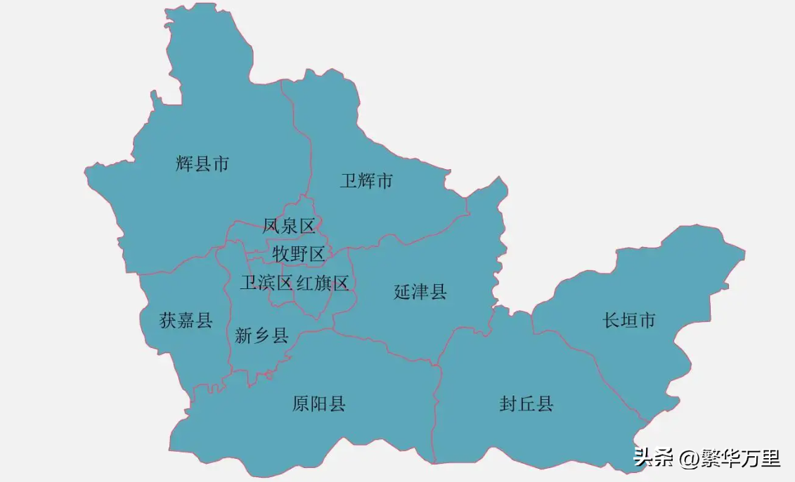 河南几个市(河南18地市108县)