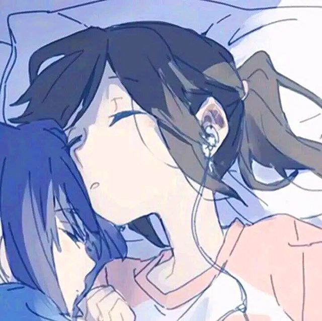 超可爱动漫情头/女，微信头像，超可爱动漫情头/女（百合倾向的动漫闺头，女女情头）