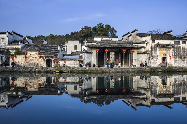 黄山宏村古徽州，安徽旅游-皖南古村落-宏村