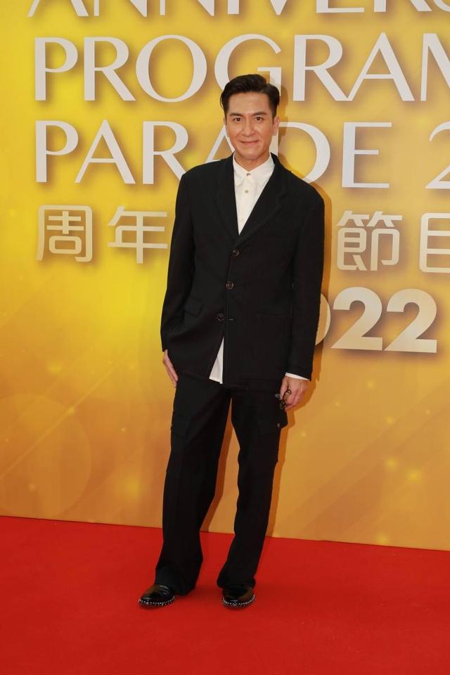 tvb55周年台庆曾志伟，马国明曾志伟陈豪等齐齐出席