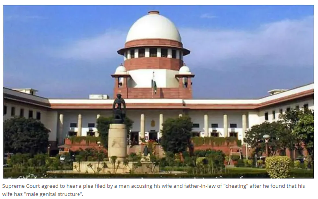 世界上最大的生殖器，割包割了后1个月的图片（印度男子发现妻子有“男性生殖器结构”后）