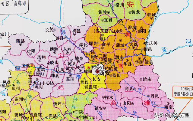 陕西各地级市人口，陕西省的第5大城市