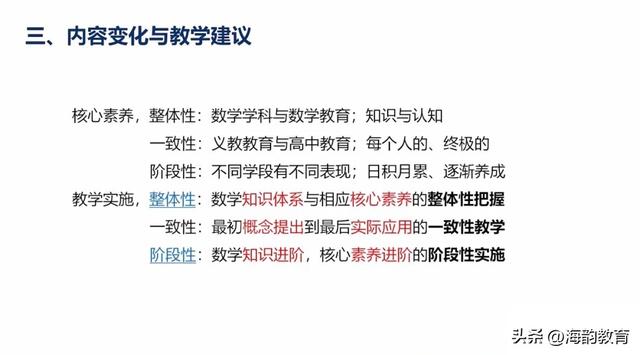 对小学2022数学新课标的理解，海韵教育丨2022年秋小学数学教材变动情况及课标整体解读