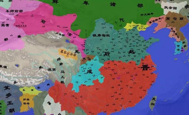 五胡十六国有哪些，五胡十六国有哪些是汉族（135年的五胡十六国）